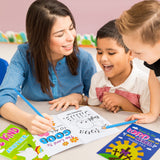 Dvbonike 24Pcs Bible Coloring Books Religious Theme DIY Color-in Pages with Inspirational Words Drawing Holiday Christian Activity Supplies for Sunday School Classroom Rewards Artwork Gift for Kids