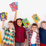 Dvbonike 24Pcs Back to School Coloring Books - First Day of School DIY Color-in Pages Pencil Schoolbag Cute Patterns Drawing Booklet Classroom Reward Art Activity Gifts Party Favors Supplies for Kids