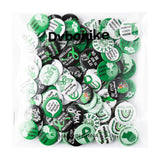 Dvbonike 100Pcs Mental Health Awareness Button Pins - Green Ribbon Round Badges Mental Health Awareness Month Pinback Decoration Party Favor Supplies, Clothing Bag Hat Accessories