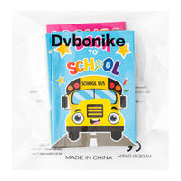 Dvbonike 24Pcs Back to School Coloring Books - First Day of School DIY Color-in Pages Pencil Schoolbag Cute Patterns Drawing Booklet Classroom Reward Art Activity Gifts Party Favors Supplies for Kids