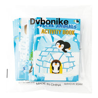 Dvbonike 24Pcs Polar Animals Activity Books for Kids Bulk Winter Mini Fun Games Coloring Book Party Favors Penguin Goodie Bags Stuffers for Christmas Birthday Classroom School Rewards Supplies