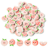 Dvbonike 60Pcs Peach Mini Erasers for Kids Bulk, Novelty Summer Pencil Eraser with Cute Expressions 3D Pink Desk Pet for Classroom Prizes Student Homework Reward Party Favors Gift Filler Supplies