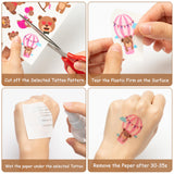 Dvbonike 94Pcs Cute Bear Party Favors Treasure Box Toys Including Bear Coloring Book Temporary Tattoo Sticker for Birthday Party School Classroom Rewards Candy Goodie Bag Fillers Gift Toys for Kids