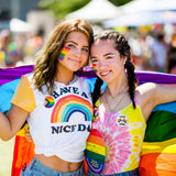 Dvbonike 20Pcs Rainbow Gay Pride Pins Buttons Parade Accessories Sets for Lesbian LGBT LGBTQ Love is Love Bisexual Proud Badges Festival Ornaments Colorful Decors for Backpacks Hats Clothes Bags