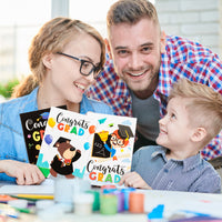 Dvbonike 24Pcs Kindergarten Graduation Coloring Books Congrats Grad DIY Color-in Pages with Animals Cartoon Characters Drawing Party Favors Gift Home School Classroom Artwork Supplies for Kids Age 4-8
